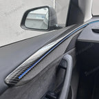 [Real Carbon Fiber] Door Trim Cover for Tesla Model Y Juniper 2025+ (4 Pcs)