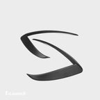[Real Carbon Fiber] Fog Light Trim (2 Pcs) for Tesla Model X 2021+