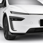 Real Carbon Fiber Front Bumper Corner Trim for Model Y Juniper / Model 3 Highland