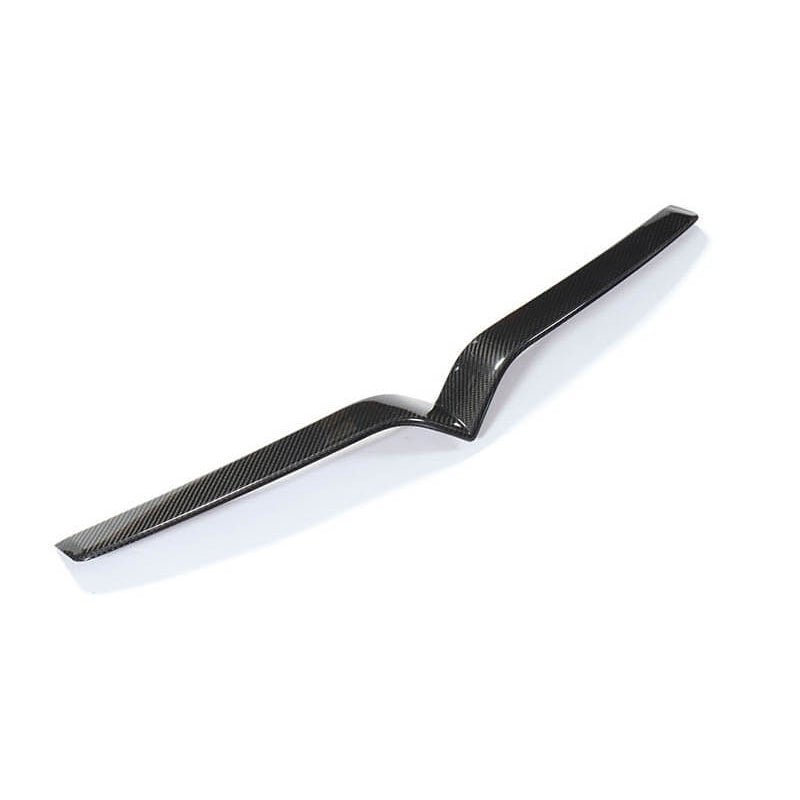 [Real Carbon Fiber] Front Center Grille Trim Strip For Model S 2016+