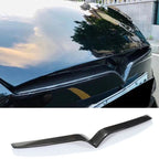 [Real Carbon Fiber] Front Center Grille Trim Strip For Model S 2016+