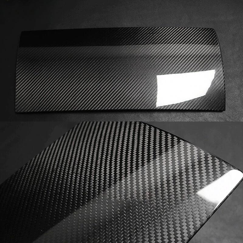 [Real Carbon Fiber] Glove Box Cover for Tesla Model 3/Y (2017-2023)