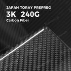 [Real Carbon Fiber] Glove Box Cover for Tesla Model Y Juniper 2025+