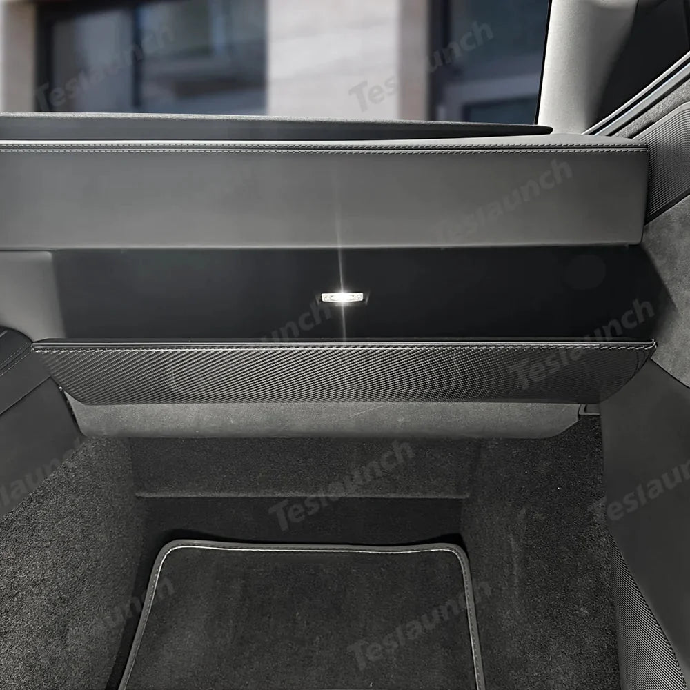 [Real Carbon Fiber] Glove Box Cover for Tesla Model Y Juniper 2025+