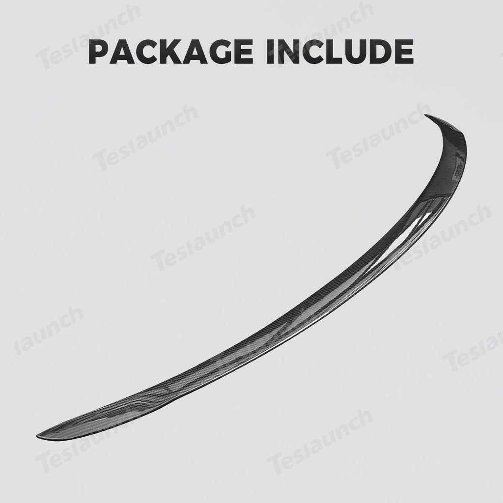 [Real Carbon Fiber] High-Performance Rear Spoiler for Tesla Model Y Juniper 2025+