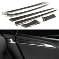 [Real Carbon Fiber] Inner Door Trim Cover for Tesla Model S 2022+