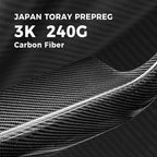 [Real Carbon Fiber] Interior Door Armrest Trim Covers for Tesla Model Y Juniper 2025+ (4PCS)