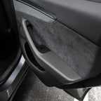 [Real Carbon Fiber] Interior Door Armrest Trim Covers for Tesla Model Y Juniper 2025+ (4PCS)