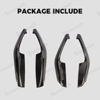 [Real Carbon Fiber] Interior Door Armrest Trim Covers for Tesla Model Y Juniper 2025+ (4PCS)