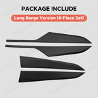 [Real Carbon Fiber] Interior Door Panel Trim Cover for Tesla Model Y Juniper 2025+