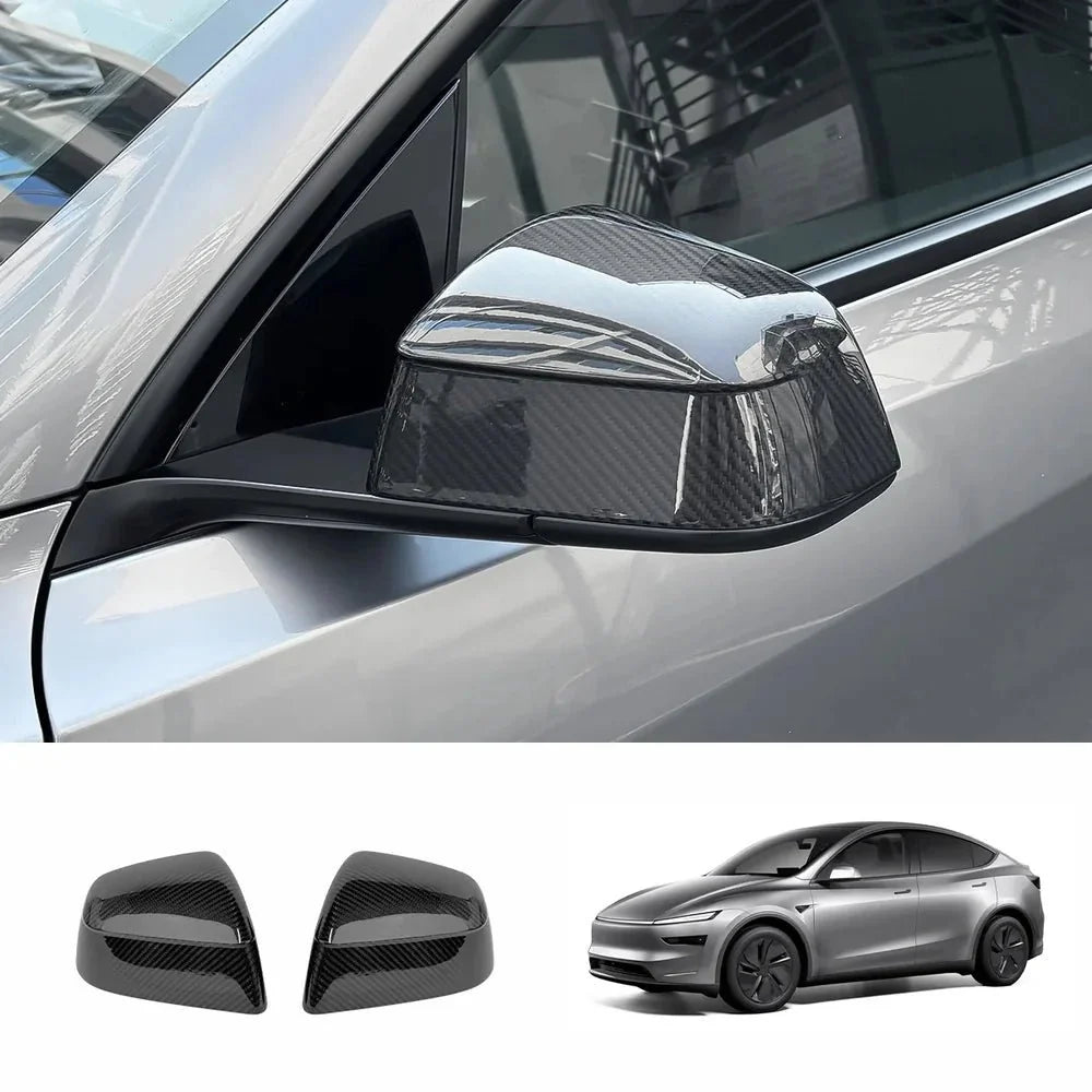[Real Carbon Fiber] Interior & Exterior Upgrade Kit for Tesla Model Y Juniper 2025+
