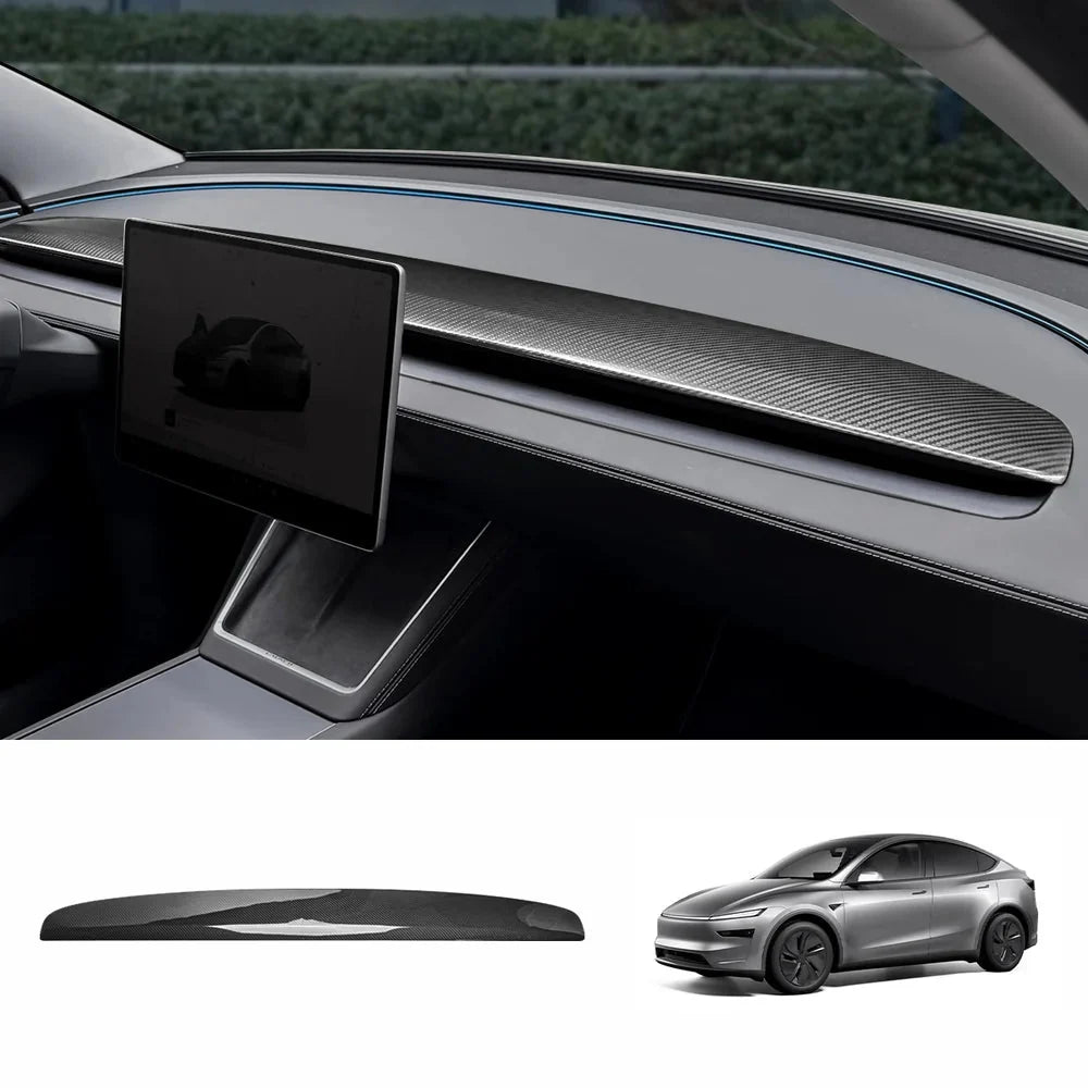[Real Carbon Fiber] Interior & Exterior Upgrade Kit for Tesla Model Y Juniper 2025+