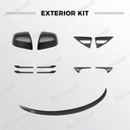 [Real Carbon Fiber] Interior & Exterior Upgrade Kit for Tesla Model Y Juniper 2025+
