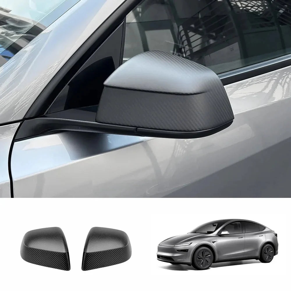 [Real Carbon Fiber] Interior & Exterior Upgrade Kit for Tesla Model Y Juniper 2025+