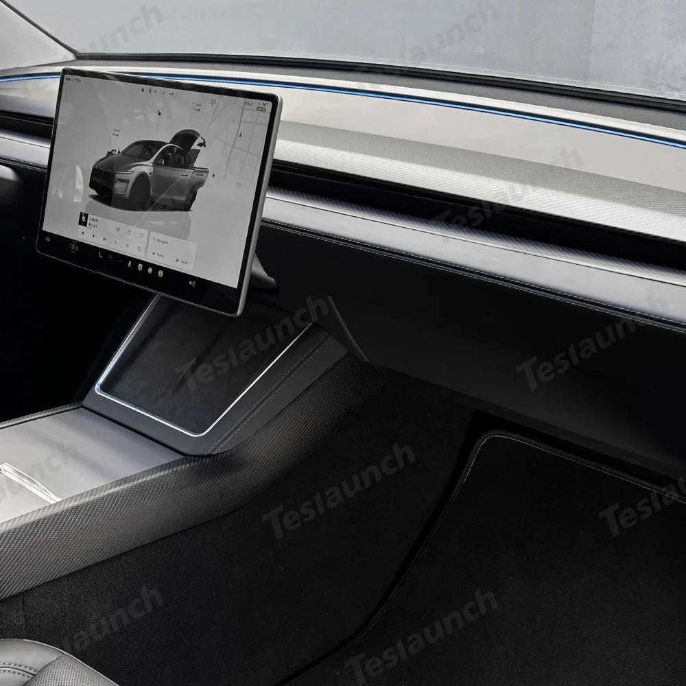 [Real Carbon Fiber] Interior & Exterior Upgrade Kit for Tesla Model Y Juniper 2025+