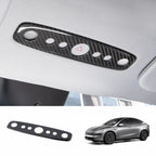 [Real Carbon Fiber] Reading Light Cover for Tesla Model Y Juniper 2025+