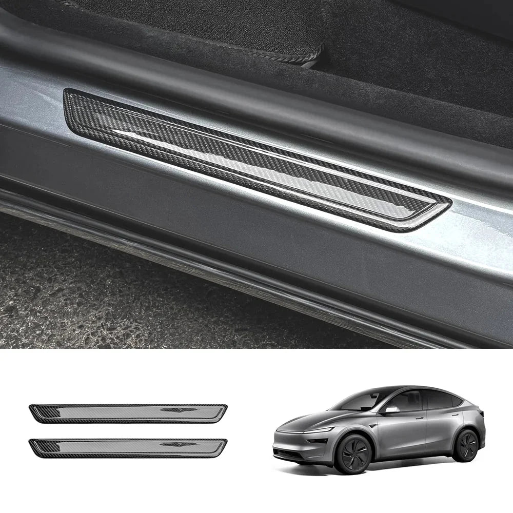 [Real Carbon Fiber] Interior & Exterior Upgrade Kit for Tesla Model Y Juniper 2025+