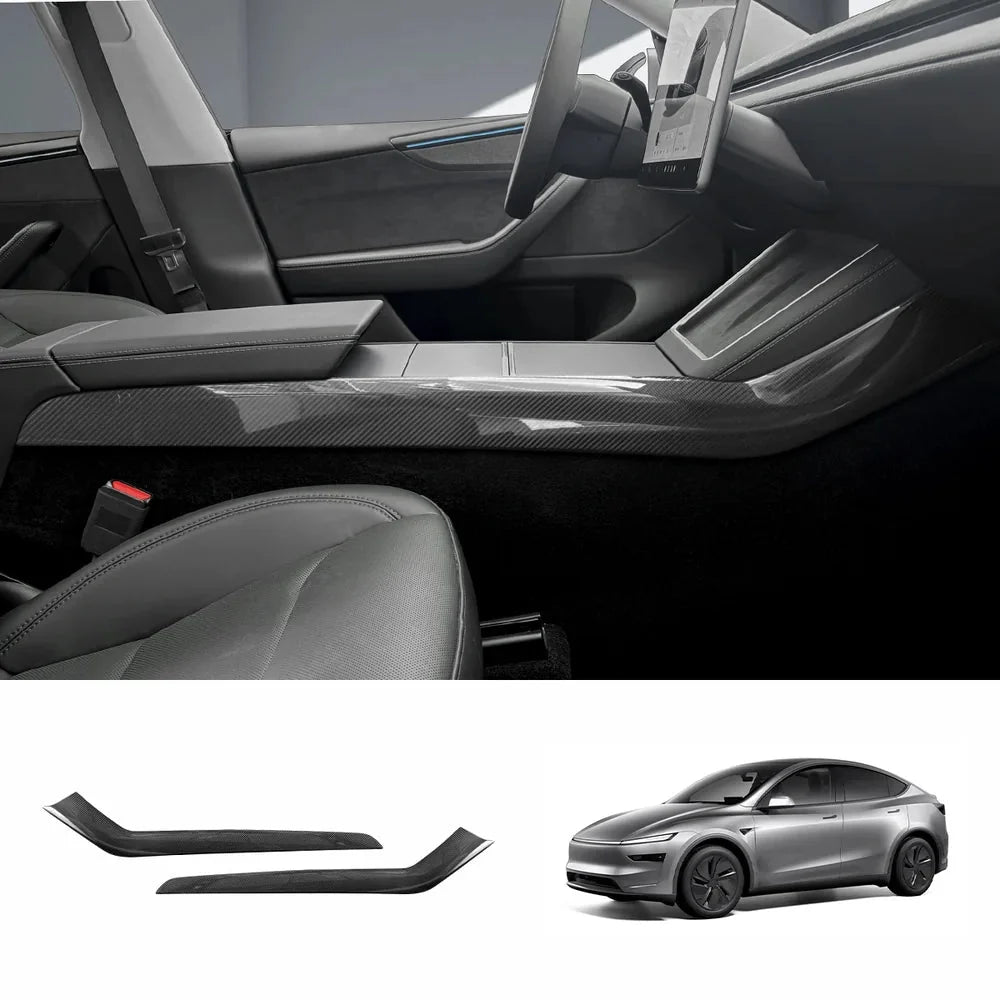 [Real Carbon Fiber] Interior & Exterior Upgrade Kit for Tesla Model Y Juniper 2025+