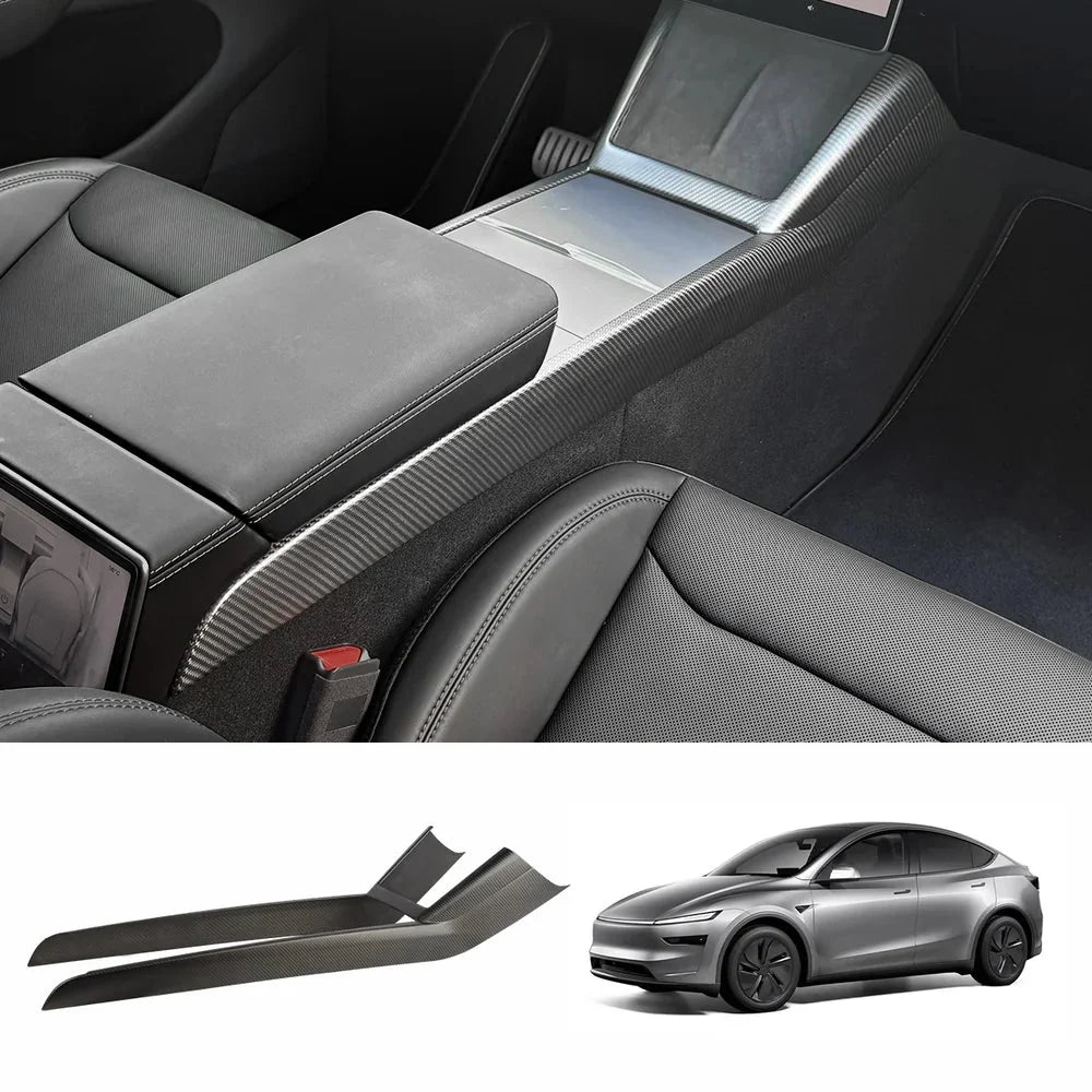 [Real Carbon Fiber] Interior & Exterior Upgrade Kit for Tesla Model Y Juniper 2025+