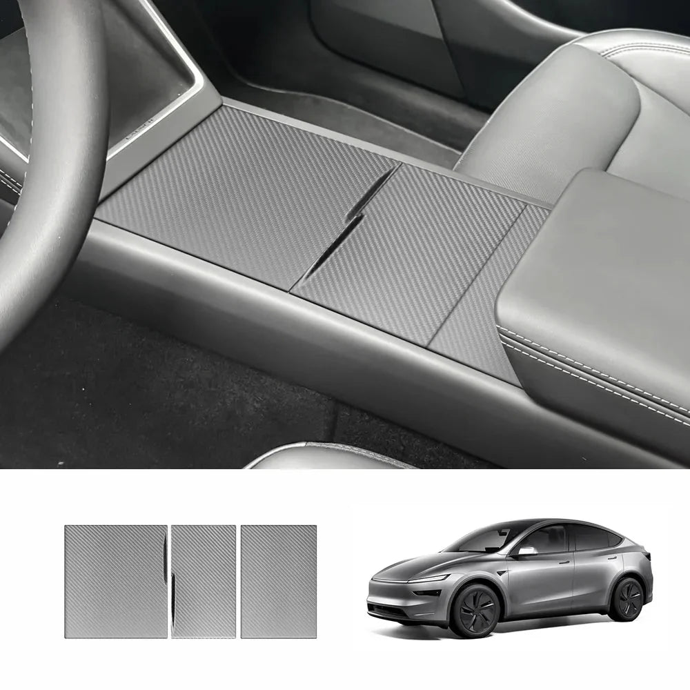 [Real Carbon Fiber] Interior & Exterior Upgrade Kit for Tesla Model Y Juniper 2025+