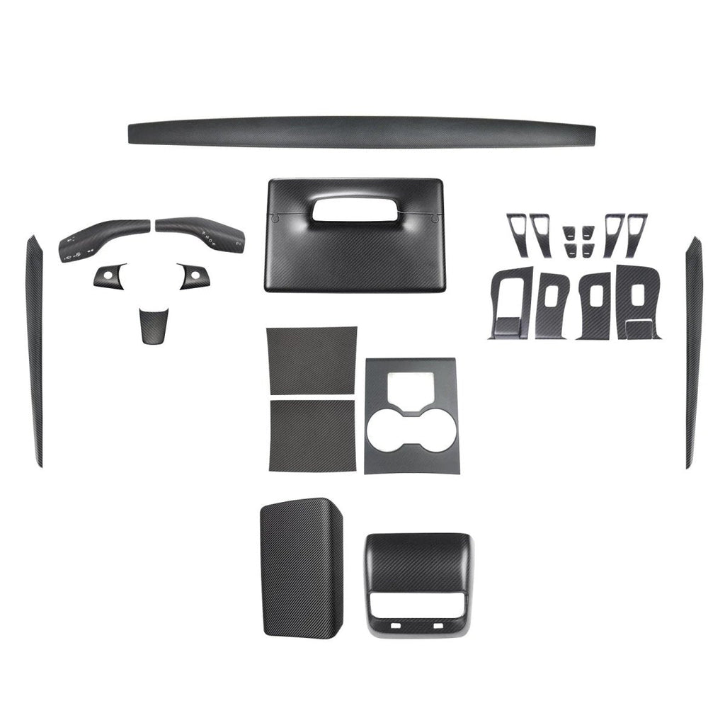 Real Carbon Fiber Interior Mods Wrap Kit for Tesla Model 3 / Y