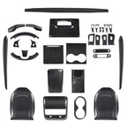 Real Carbon Fiber Interior Mods Wrap Kit for Tesla Model 3 / Y