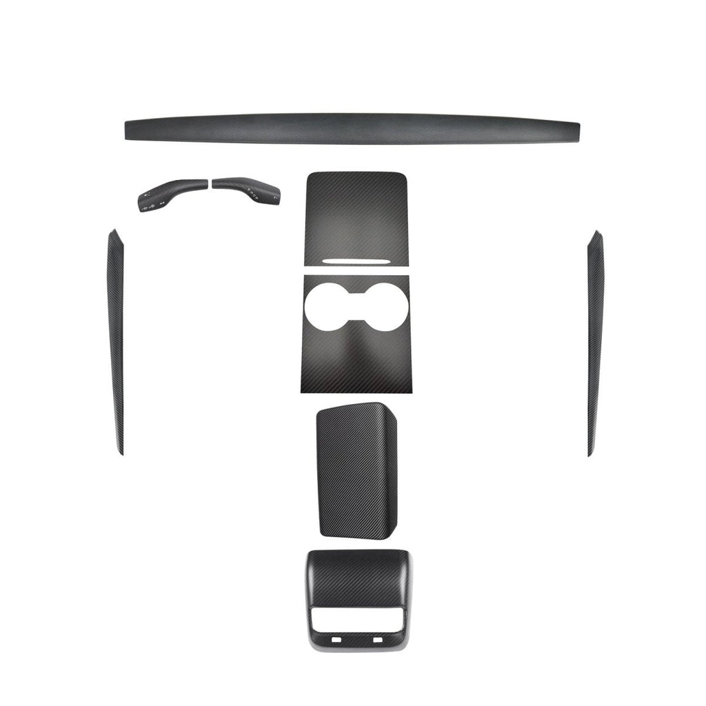 Real Carbon Fiber Interior Mods Wrap Kit for Tesla Model 3 / Y