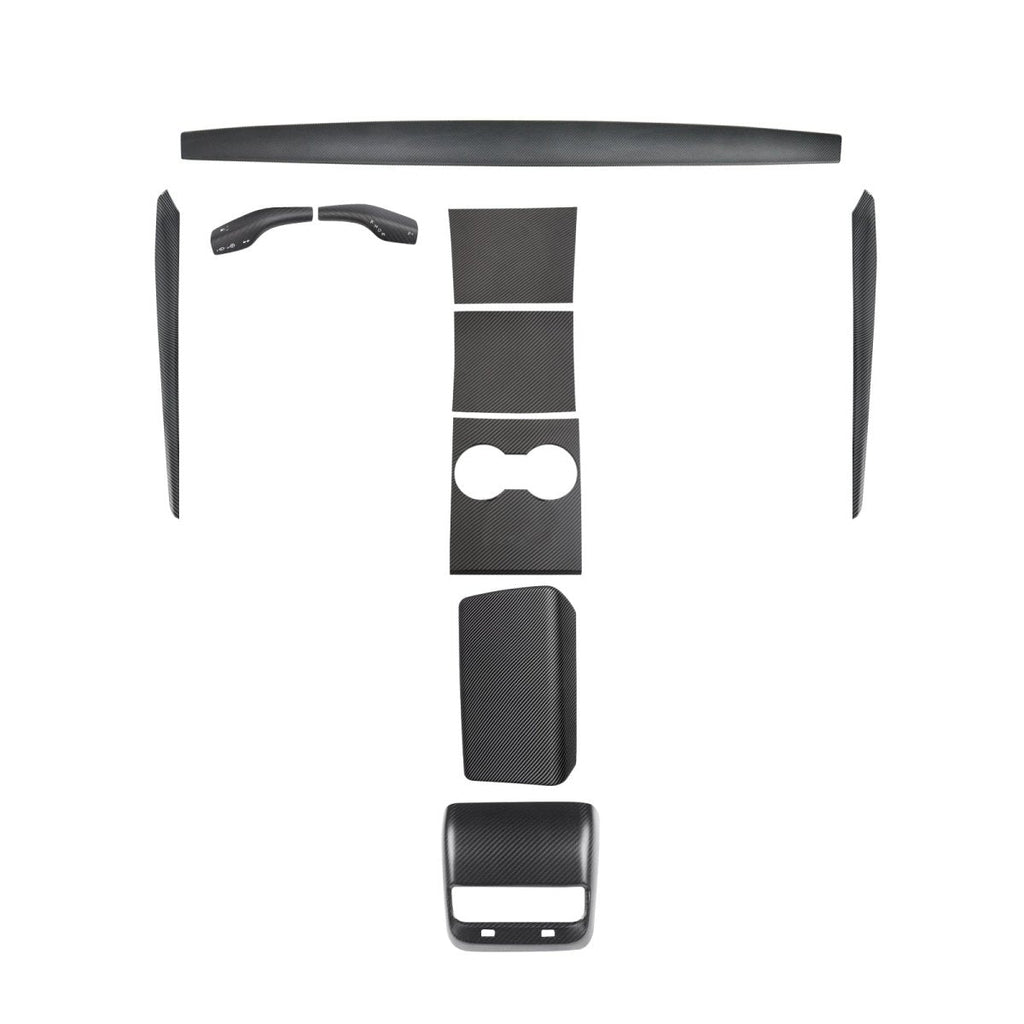 Real Carbon Fiber Interior Mods Wrap Kit for Tesla Model 3 / Y