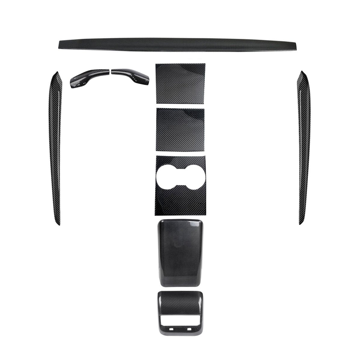 Real Carbon Fiber Interior Mods Wrap Kit for Tesla Model 3 / Y