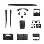 Real Carbon Fiber Interior Mods Wrap Kit for Tesla Model 3 / Y