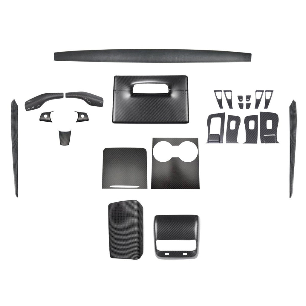 Real Carbon Fiber Interior Mods Wrap Kit for Tesla Model 3 / Y