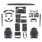 Real Carbon Fiber Interior Mods Wrap Kit for Tesla Model 3 / Y