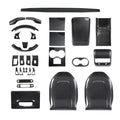 Real Carbon Fiber Interior Mods Wrap Kit for Tesla Model 3 / Y
