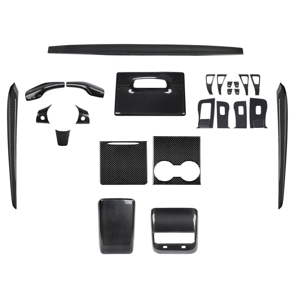 Real Carbon Fiber Interior Mods Wrap Kit for Tesla Model 3 / Y