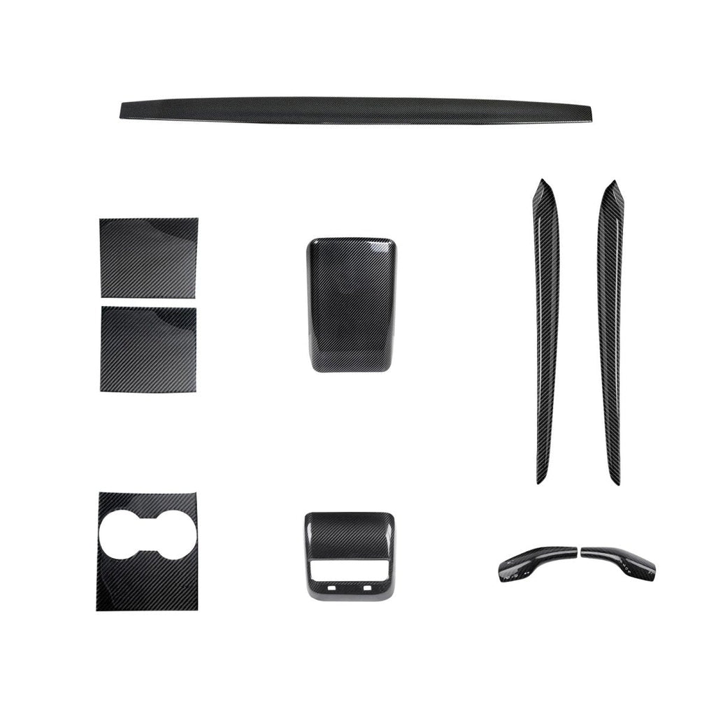 Real Carbon Fiber Interior Mods Wrap Kit for Tesla Model 3 / Y