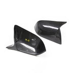 [Real Carbon Fiber] Model 3 GT Style Side Mirror Cover, Rear View Mirrors Cover Cap (2 Pcs) for Tesla(2017-2025)