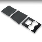 [Real Carbon Fiber] Model 3/Y Center Console Overlays, Decoration Wrap Cover (Gen. 1) (2017-2020)