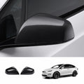 [Real Carbon Fiber] OEM Rear View Mirror Covers (1 Pair) for Tesla Model X 2021+