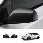 [Real Carbon Fiber] OEM Rear View Mirror Covers (1 Pair) for Tesla Model X 2021+