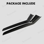 [Real Carbon Fiber] One-Piece Center Console Side Trim for Tesla Model Y Juniper 2025+