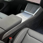 [Real Carbon Fiber] One-Piece Center Console Side Trim for Tesla Model Y Juniper 2025+