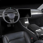 [Real Carbon Fiber] One-piece Steering Wheel Cover For Tesla Model 3/Y Accessories (2017-2023)