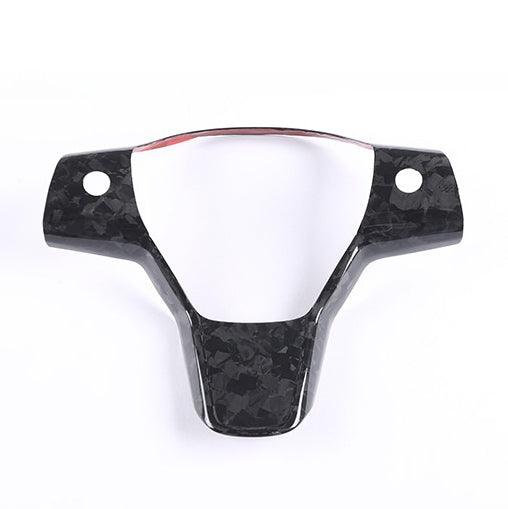 [Real Carbon Fiber] One-piece Steering Wheel Cover For Tesla Model 3/Y Accessories (2017-2023)