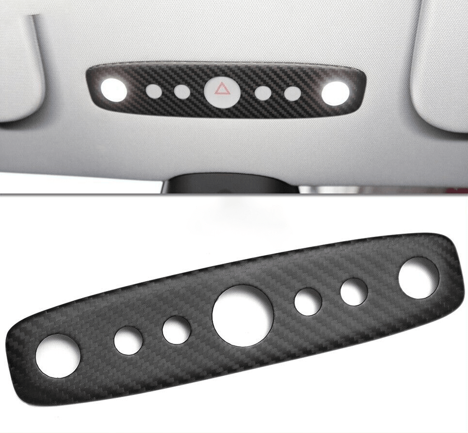[Real Carbon Fiber] Reading Light Cover For Tesla 2024+ Model 3 Highland