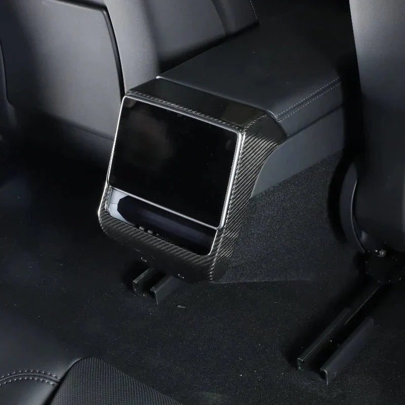 [Real Carbon Fiber] Rear AC Vent Cover for Tesla Model 3 Highland