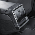 [Real Carbon Fiber] Rear AC Vent Cover for Tesla Model Y Juniper 2025+