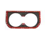 [Real Carbon Fiber] Rear Cup Holder Cover for Tesla Model S 2021+