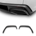 Real Carbon Fiber Rear Diffuser Bumper Trim for Model Y Juniper