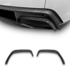 Real Carbon Fiber Rear Diffuser Bumper Trim for Model Y Juniper