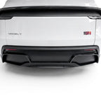 Real Carbon Fiber Rear Diffuser Bumper Trim for Model Y Juniper